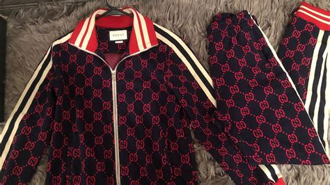 gucci tracksuit real or fake|paid in full gucci tracksuit.